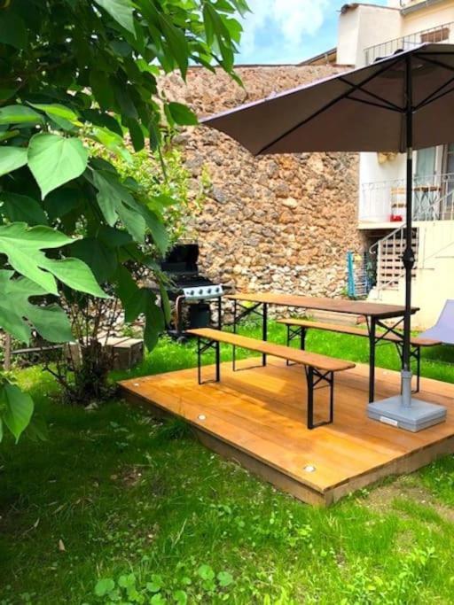 Joli T2 Jardin, Entre Mer/Verdon Salernes Luaran gambar